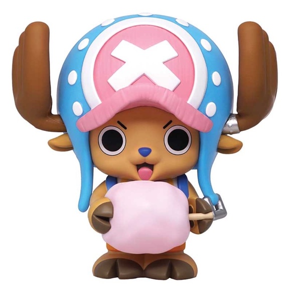 NEW One Piece Tony Tony Chopper with Cotton Candy PVC Coin Bank – Anime Merch - Picture 1 of 1